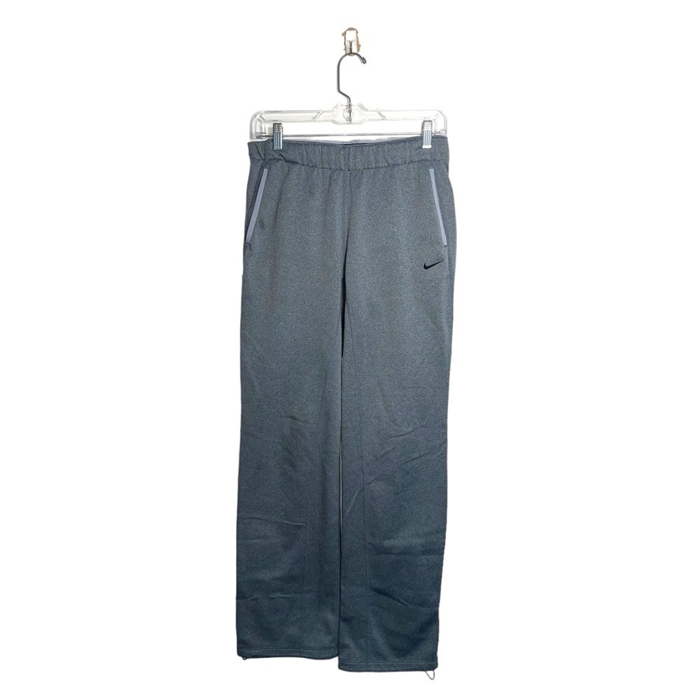 Nike Dri-fit Heather Gray Relaxed Fit 30” Athletic Sweatpants Xsmall Women’s